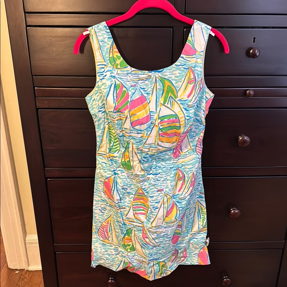 Lilly Pulitzer Colorful Sailboat Dress